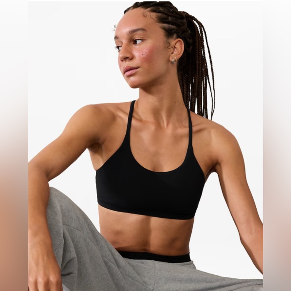 LIKE NEW 🩷 Athleta Transcend Scoop Sports Bra A-C Cup - Picture 5 of 6